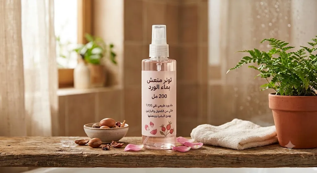 [COS-01-003-0002] تونر منعش بماء الورد 200 مل
